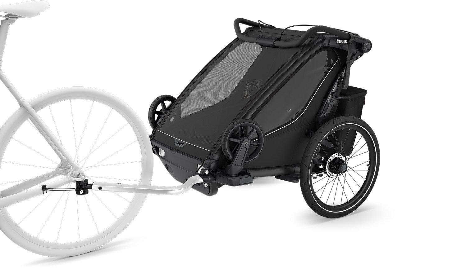 Thule Chariot Sport 2 doppio nero - immagine 3