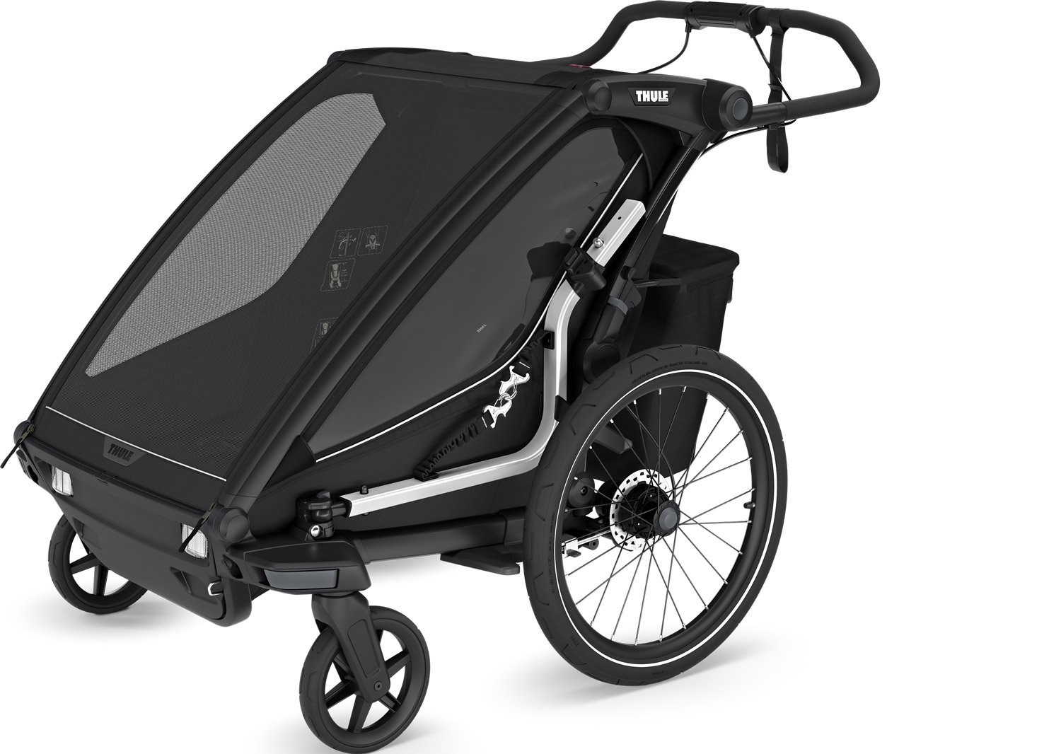 Thule Chariot Sport 2 doppio nero - immagine 4