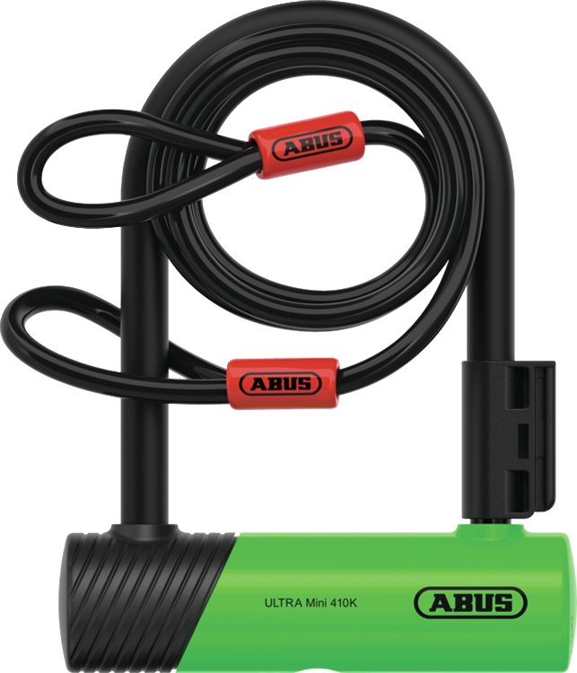 Abus Ultra Mini 410K/150HB140 Blocco a U incl. cavo Cobra e staffa SH - immagine 4
