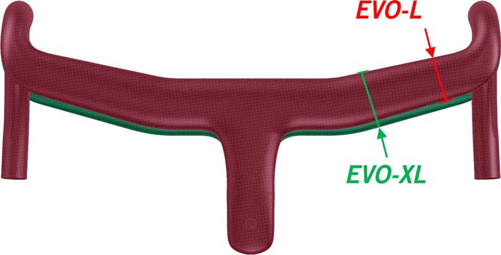 Vision Manubrio per bici da corsa in carbonio Metron 5D ACR EVO L - immagine 6