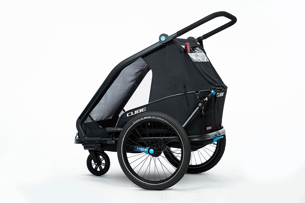 Cube Rimorchio per biciclette doppio CMPT