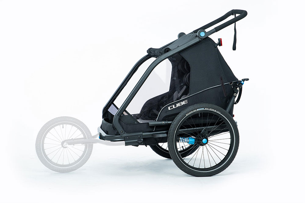 Cube Rimorchio per biciclette doppio CMPT - immagine 10