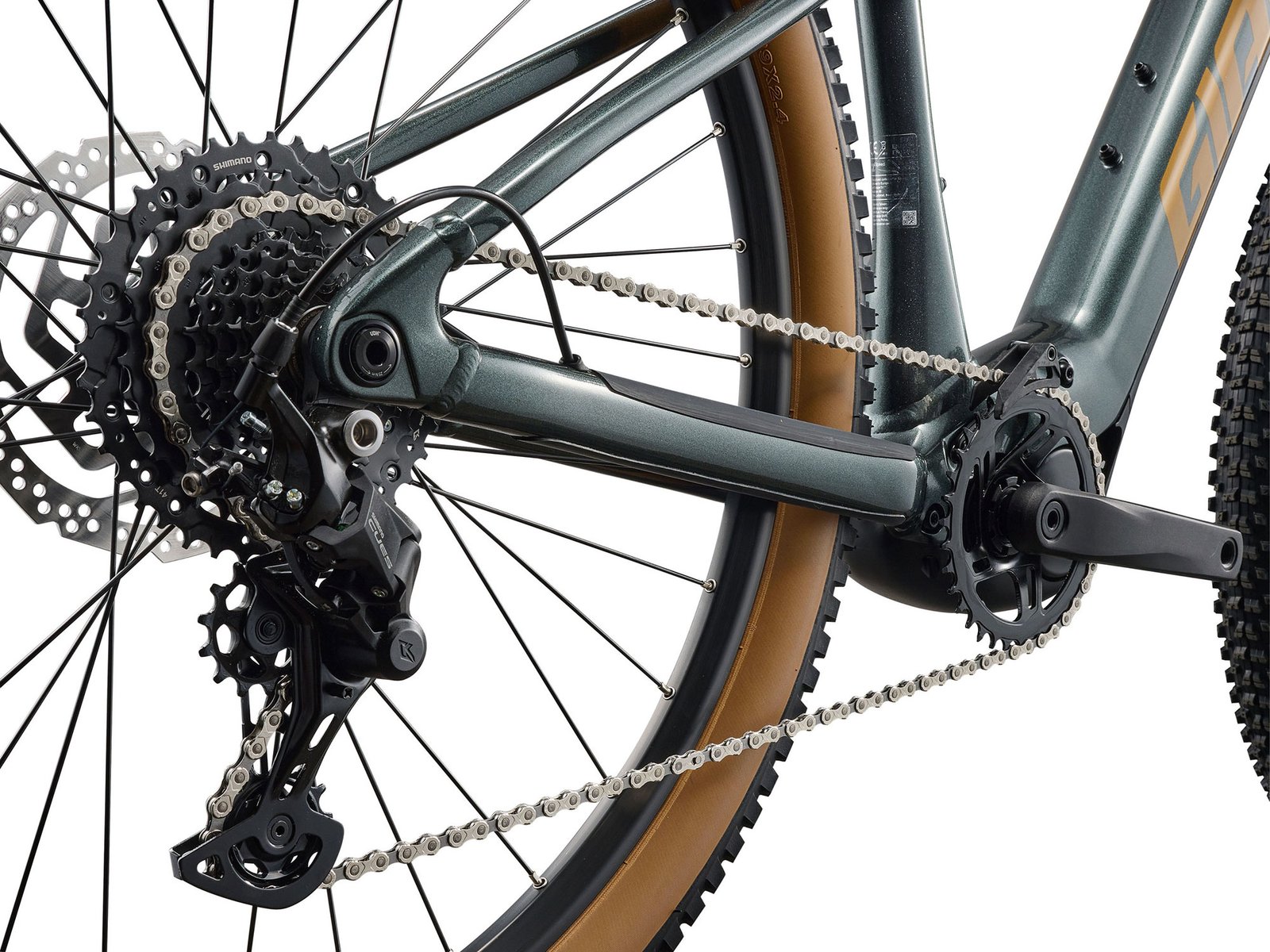 Giant Talon E+ Gen2 Asphalt Green - immagine 5