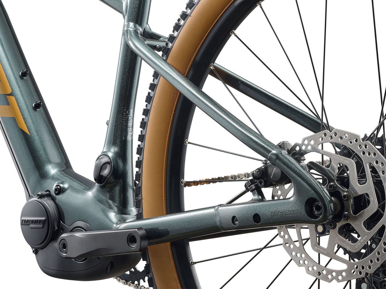 Giant Talon E+ Gen2 Asphalt Green - immagine 7
