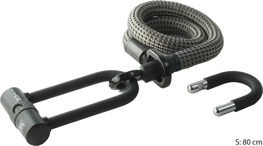 texlock Occhiello U/X - Chiusura a U con cavo tessile con anima in acciaio - immagine 3